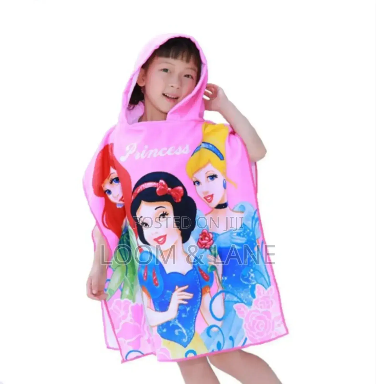 Cartoon Design Kids' Hooded Towels