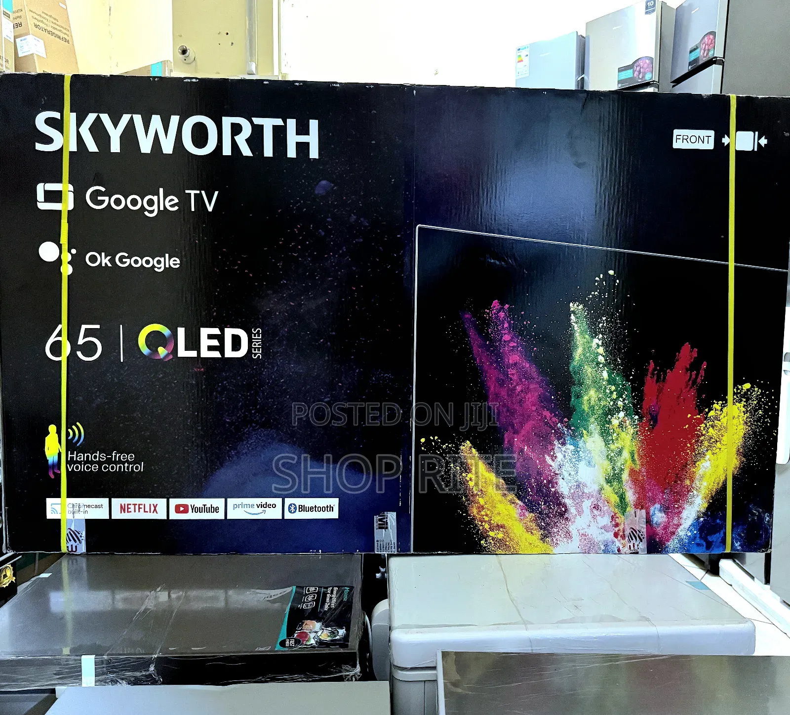 Genuine Skyworth 65inch Qled Smart Google TVS Original