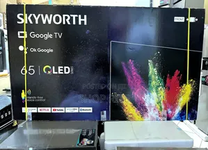 Genuine Skyworth 65inch Qled Smart Google TVS Original
