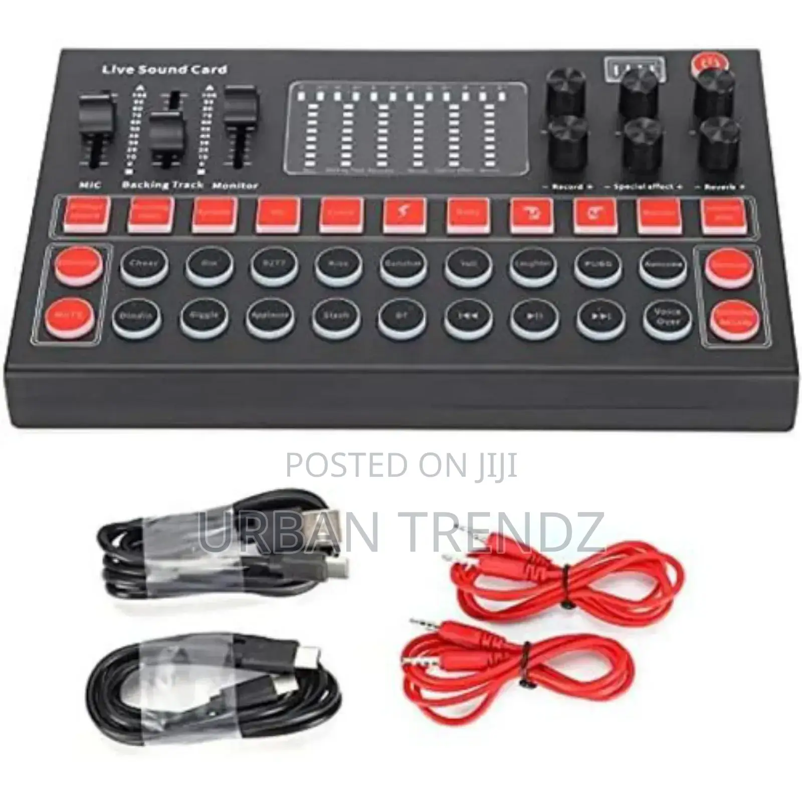 M9 Audio Interface Bluetooth Sound Card Voice Mixer External