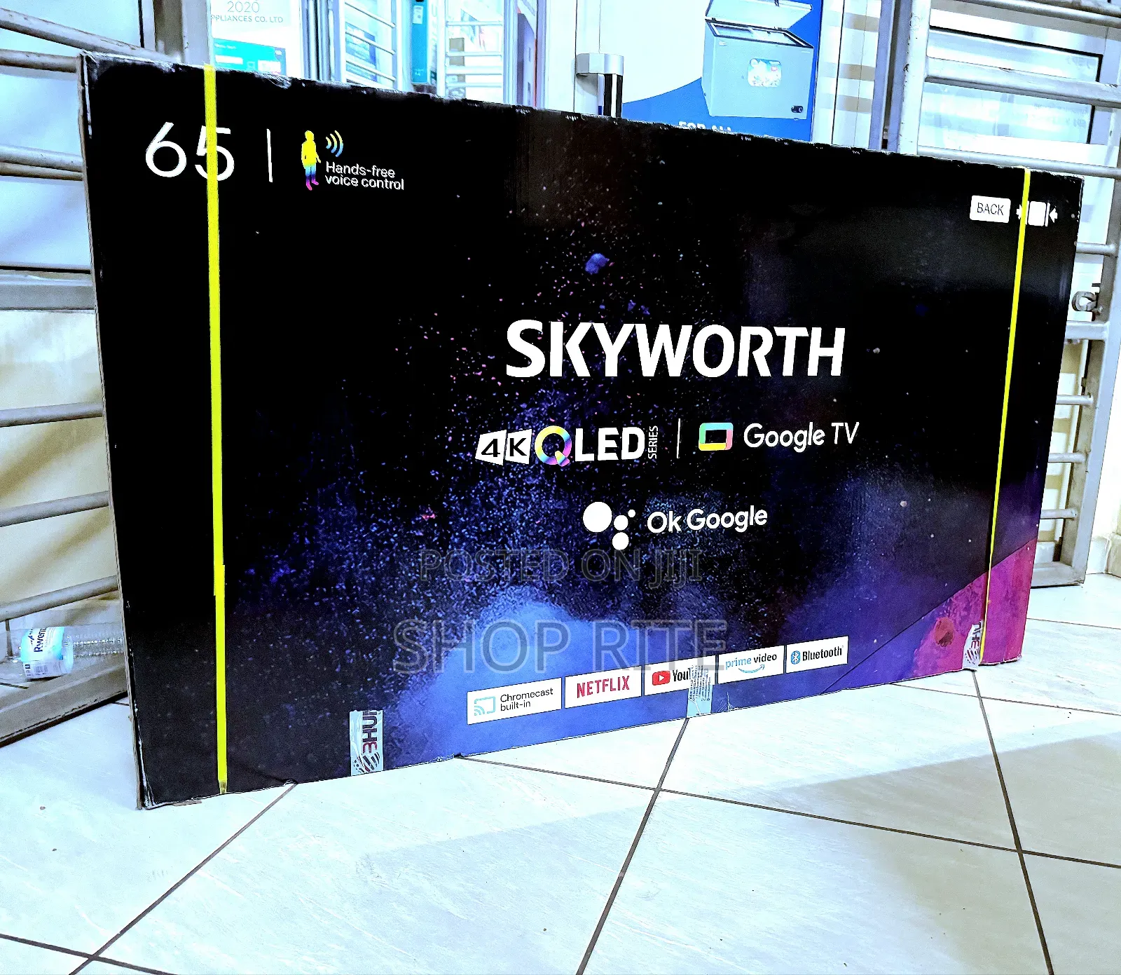 Skyworth Brand New 65inch Qled Google TVS
