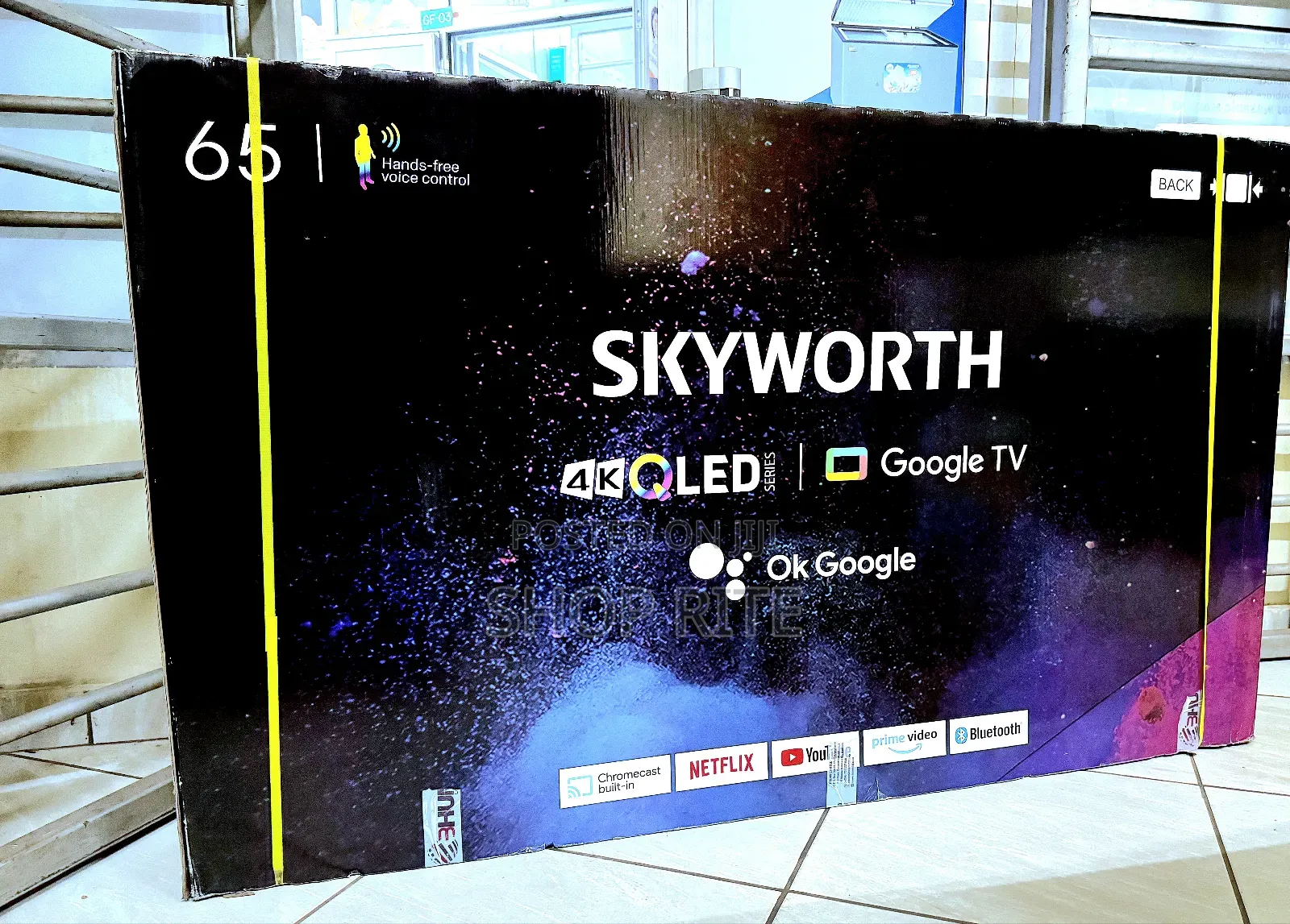 Skyworth 65inch Qled Smart Google TVS Cheap Price