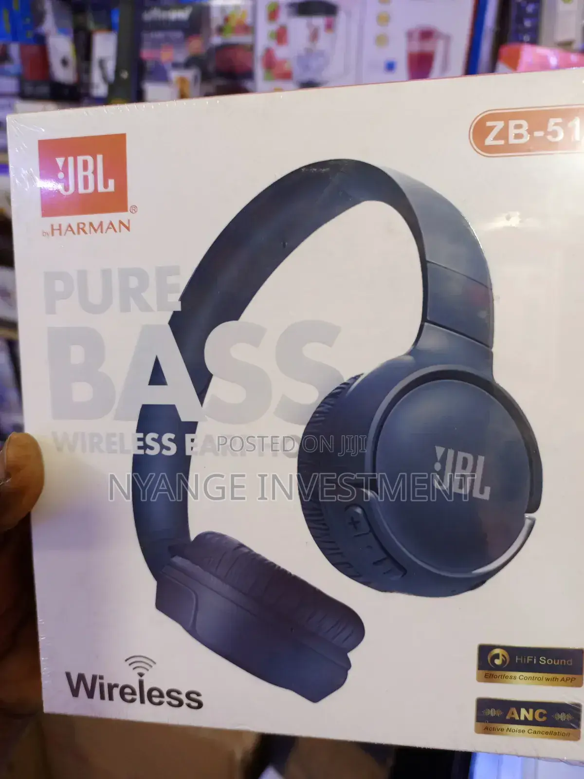 Pure Bass Wireless Headphones