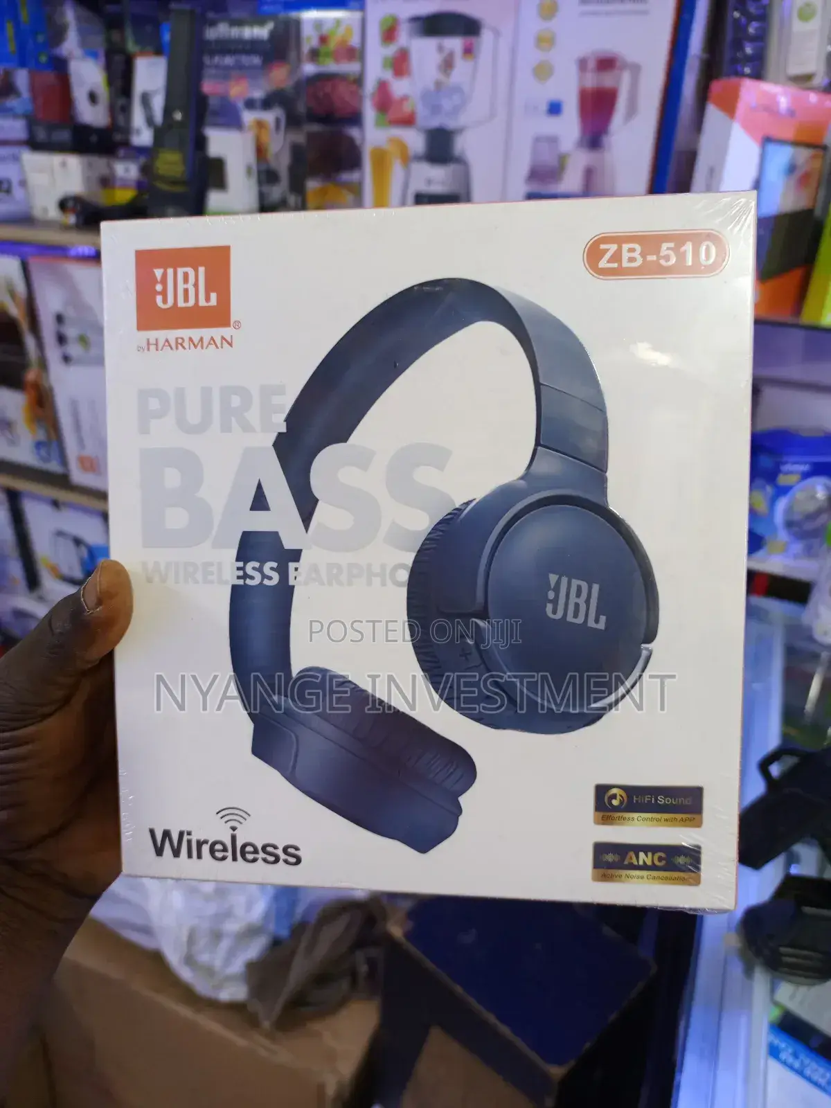 Pure Bass Wireless Headphones