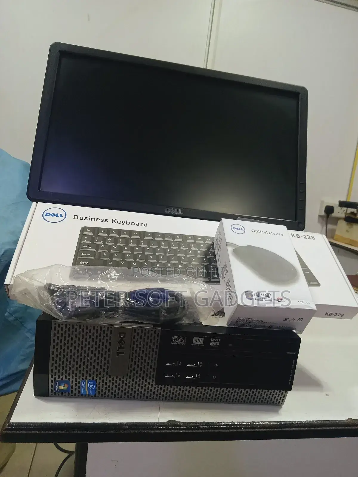 Desktop Computer Dell OptiPlex 7010 8GB Intel Core I5 HDD 500GB