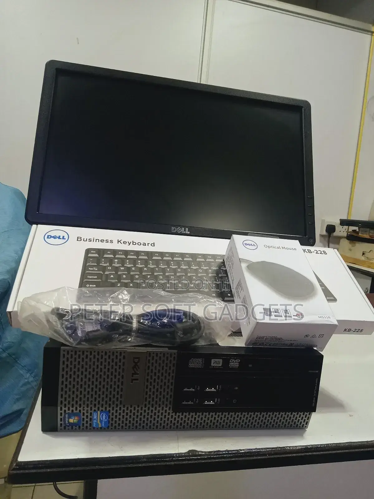 Desktop Computer Dell OptiPlex 7010 8GB Intel Core I5 HDD 500GB