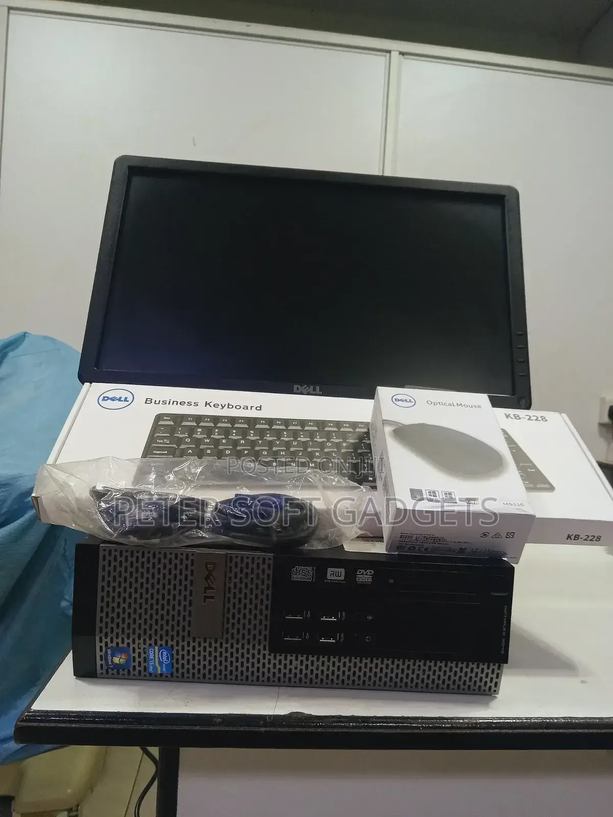 Desktop Computer Dell OptiPlex 7010 8GB Intel Core I5 HDD 500GB