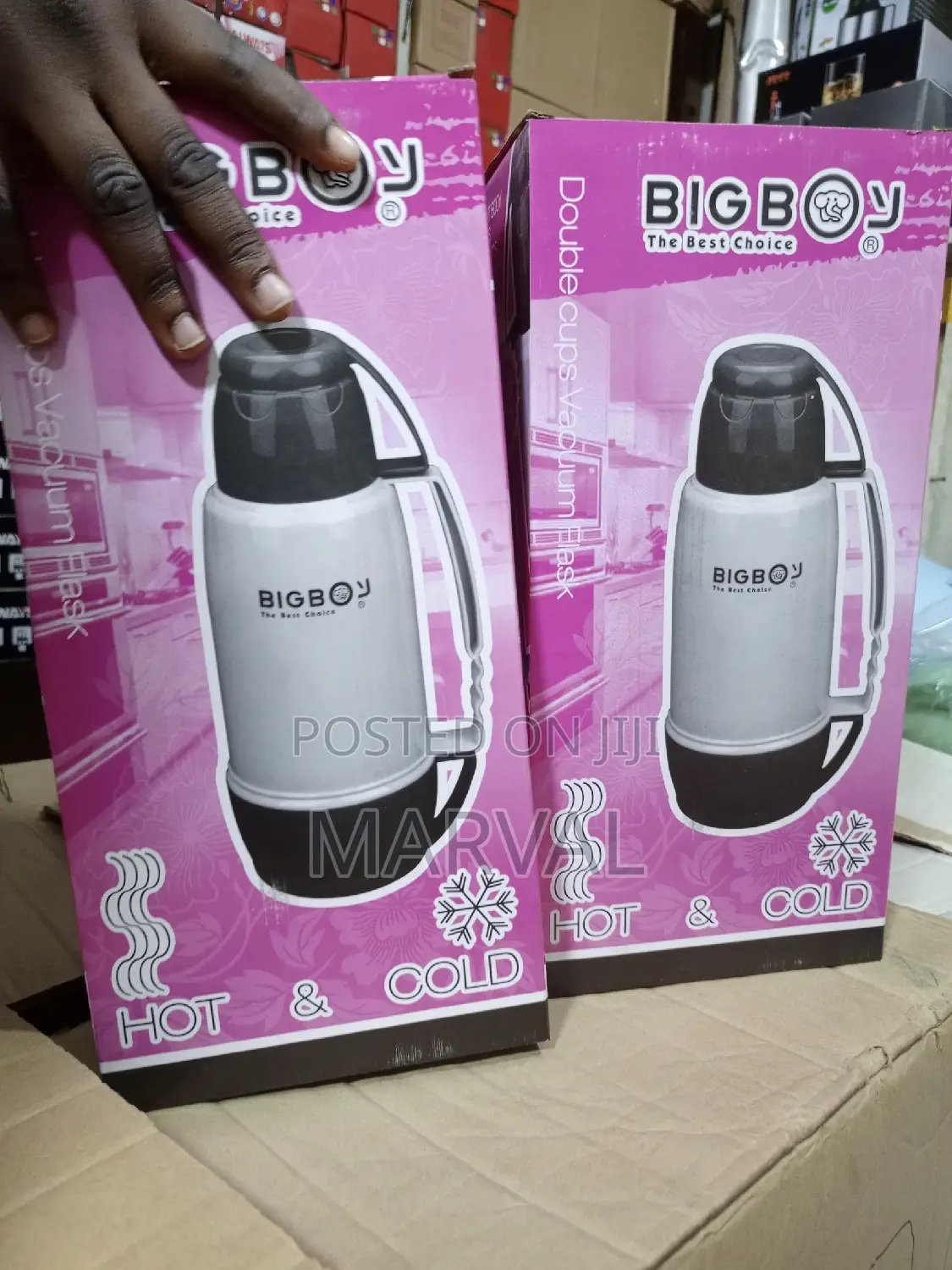 4cups Big Boy Vacuum Flash