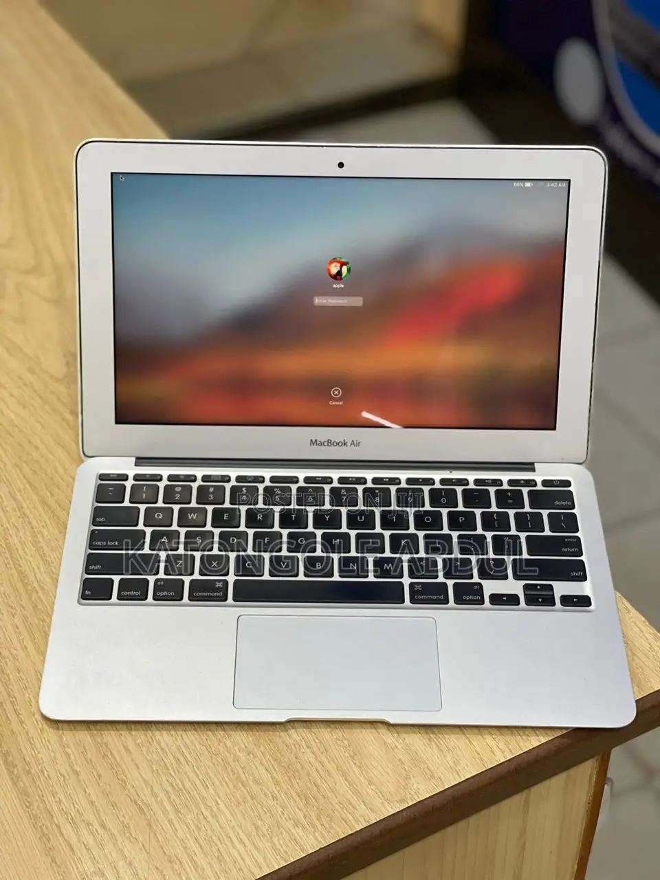 Laptop Apple MacBook Air 4GB Intel Core I5 SSD 140GB
