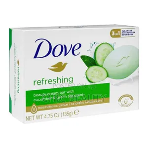 Photo - Dove Cool Moisture Soap Bar, Cucumber Green Tea 106g