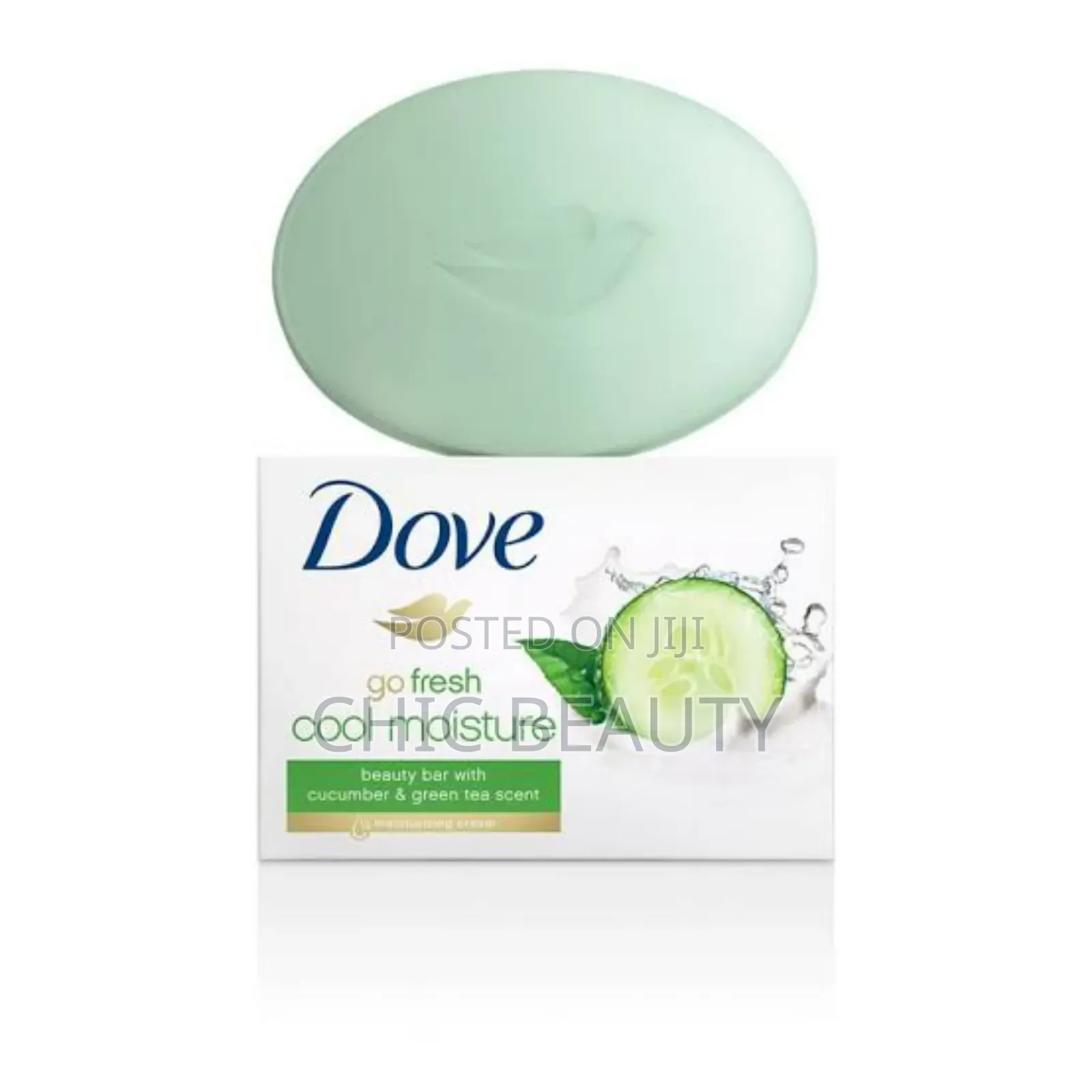 Dove Cool Moisture Soap Bar, Cucumber Green Tea 106g