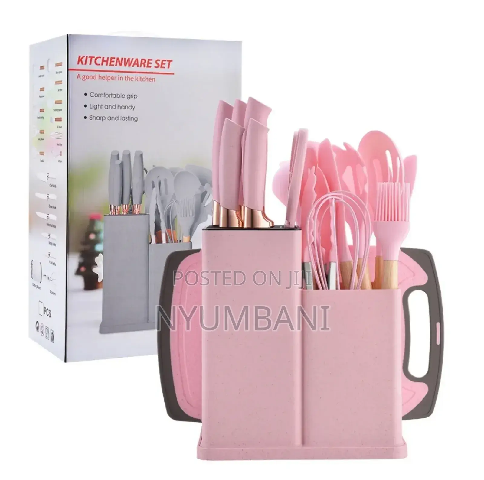 Silcon Spoon Set With Knives