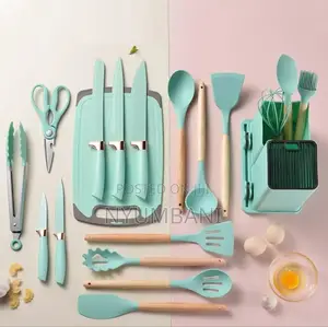 Silcon Spoon Set With Knives