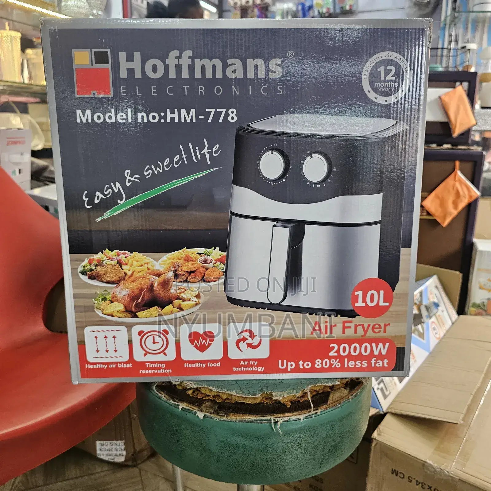 Hoffmans 10 Liters Air Fryer