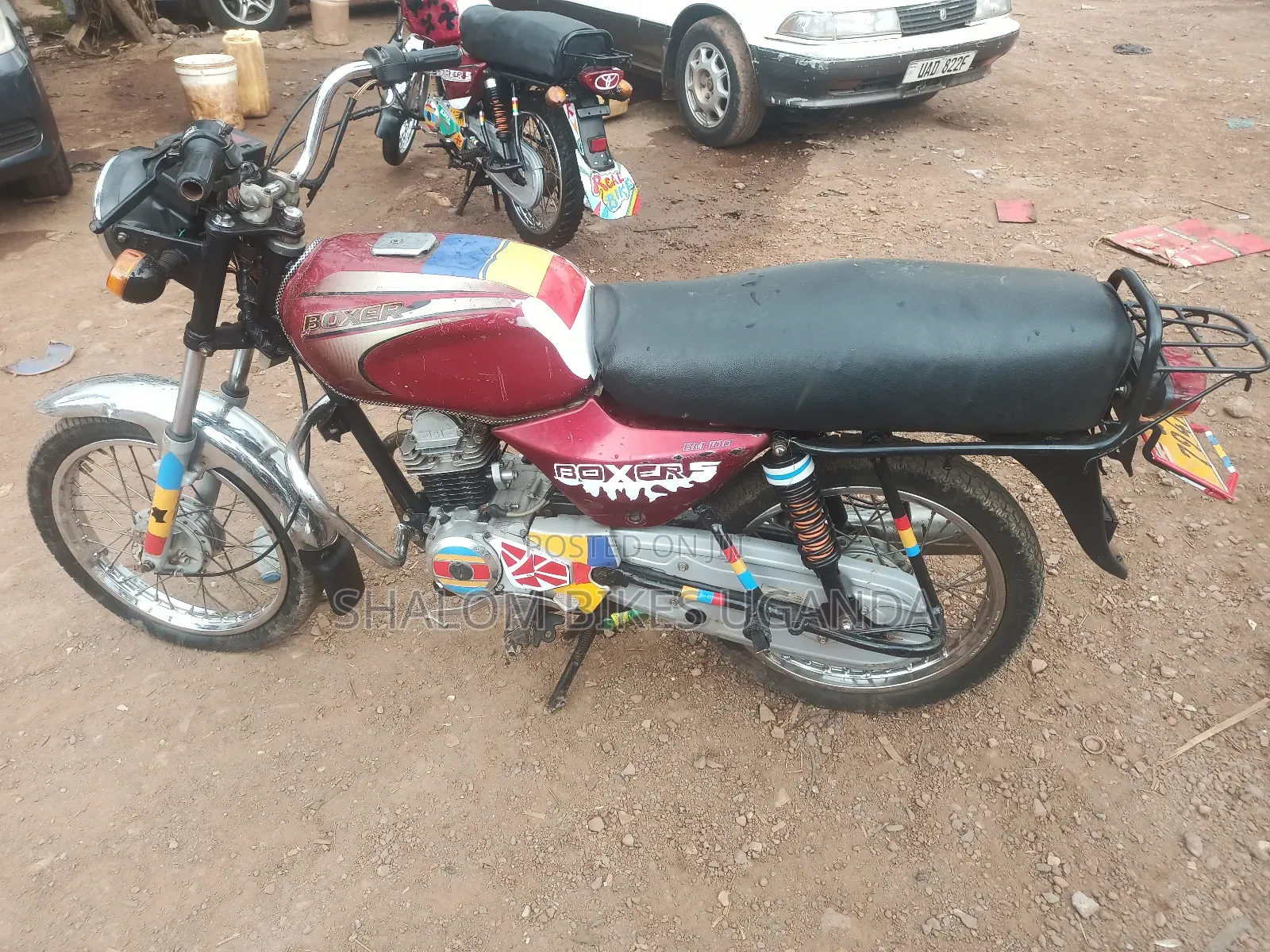 Bajaj Boxer 2017 Red