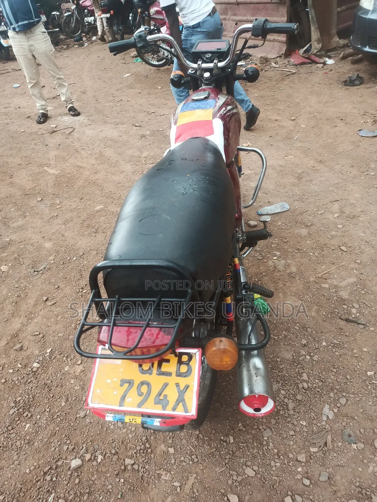 Bajaj Boxer 2017 Red