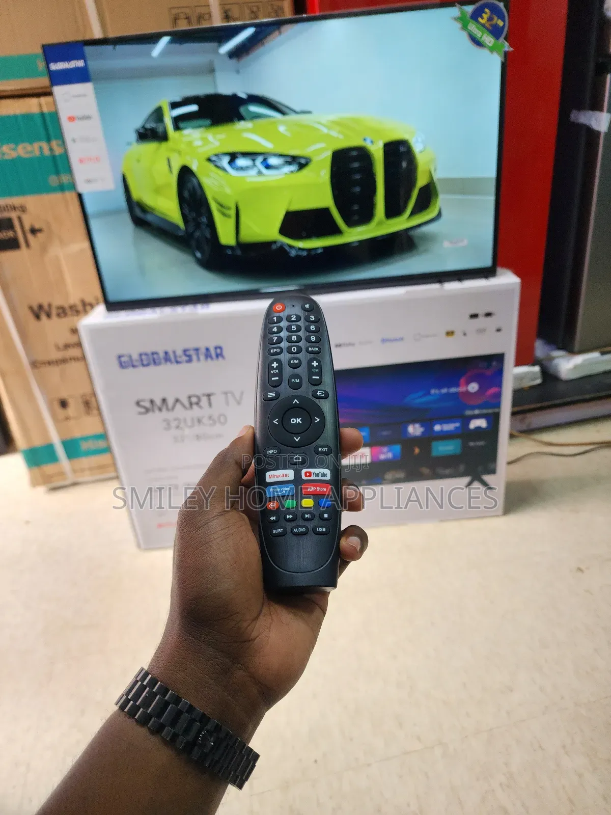 Brandnew Globalstar Smart Tv 32inches