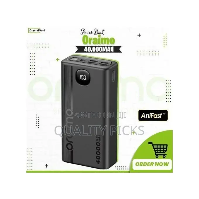 Oraimo 40000mah Powerbox Ultra Charging Power Bank