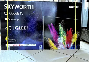 Photo - New Skyworth 65inch Smart Qled TV 3yrs Warranty