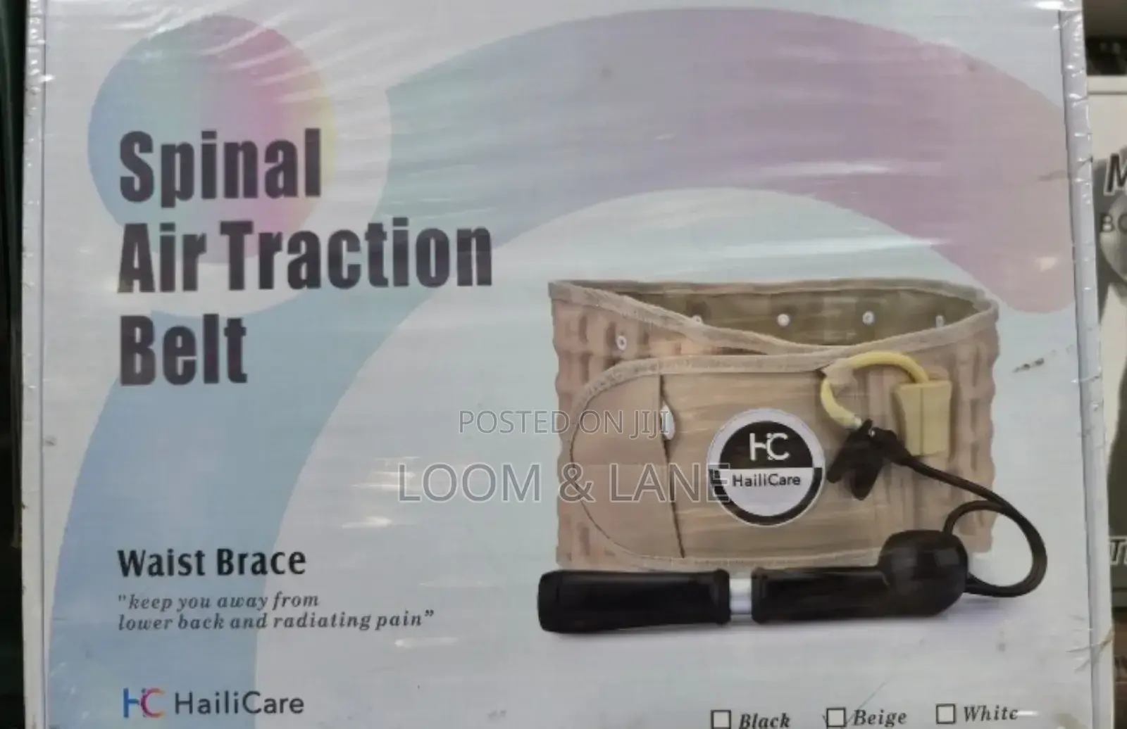 Hailicare Air Spinal Traction Belt for Lower Back Pain