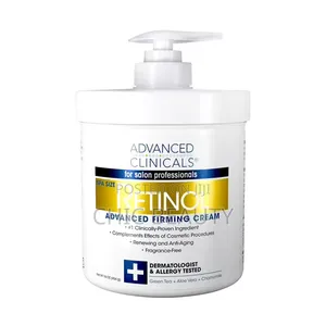 Advanced Clinicals Retinol Skin Firming Cream Fragrance Free(454g)