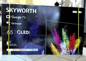 Photo - Skyworth 65inch Qled Smart Google TVS Original Automatic.