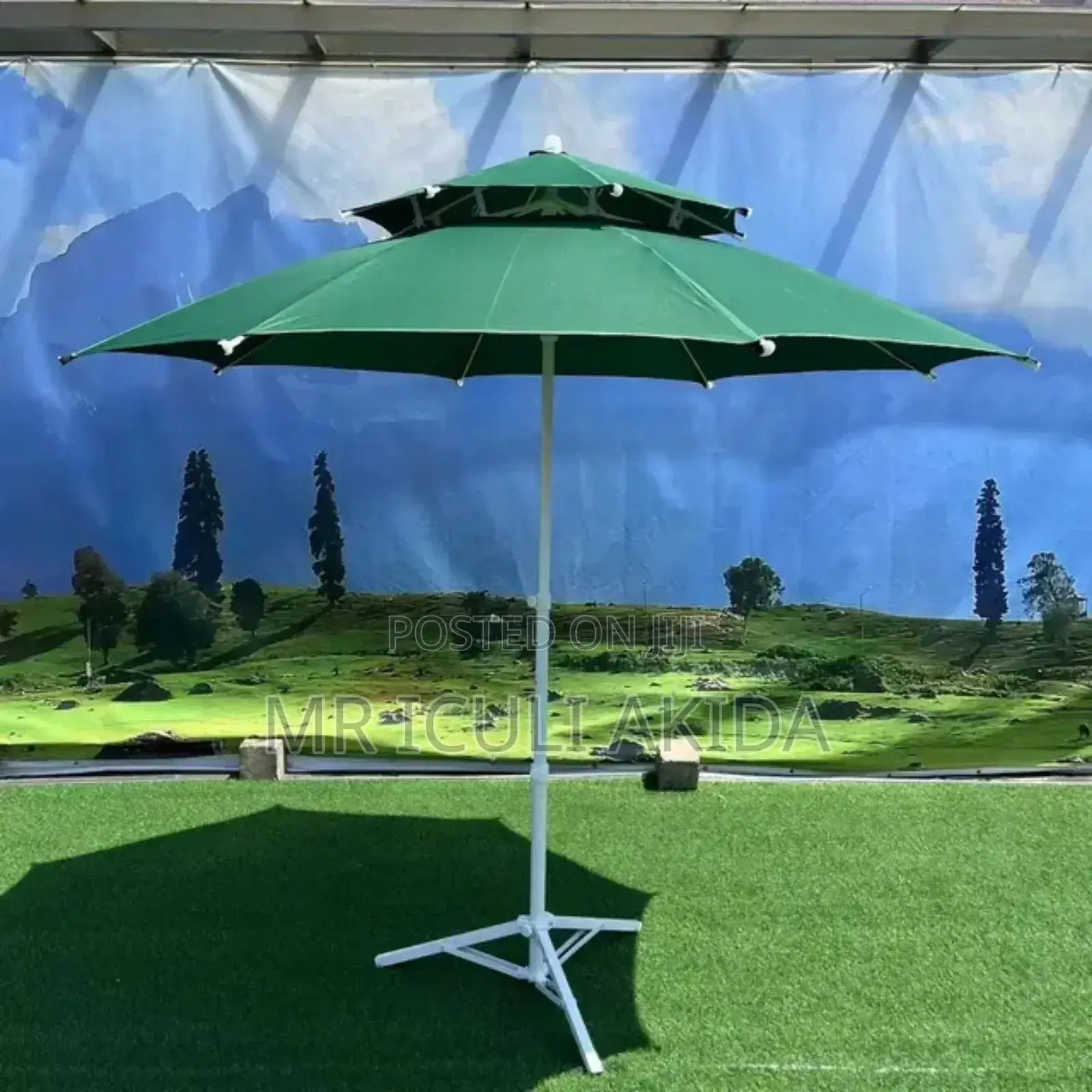 Outdoor Business,Bar,Restaurant Umbrella WTH Overlap Stand