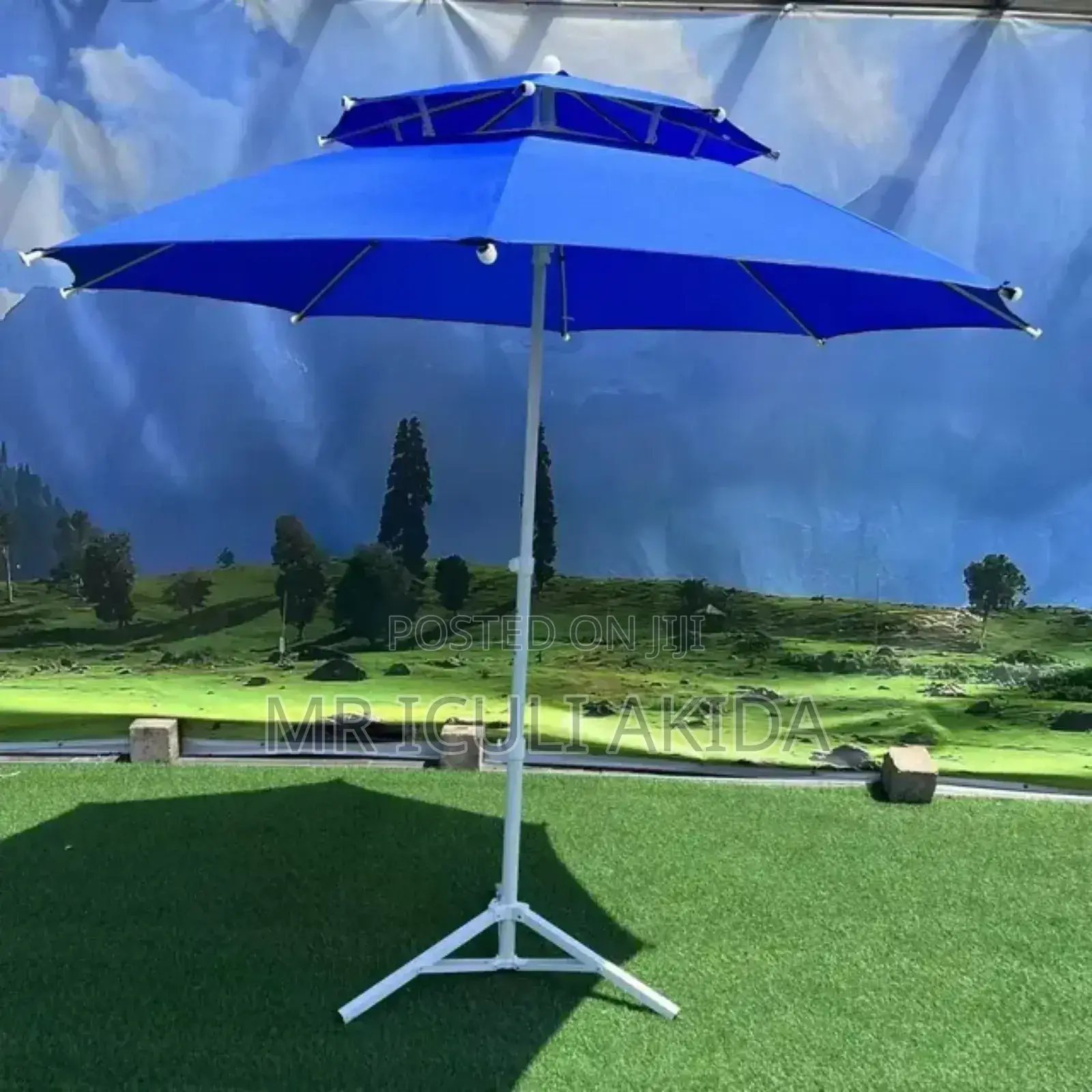 Outdoor Business,Bar,Restaurant Umbrella WTH Overlap Stand