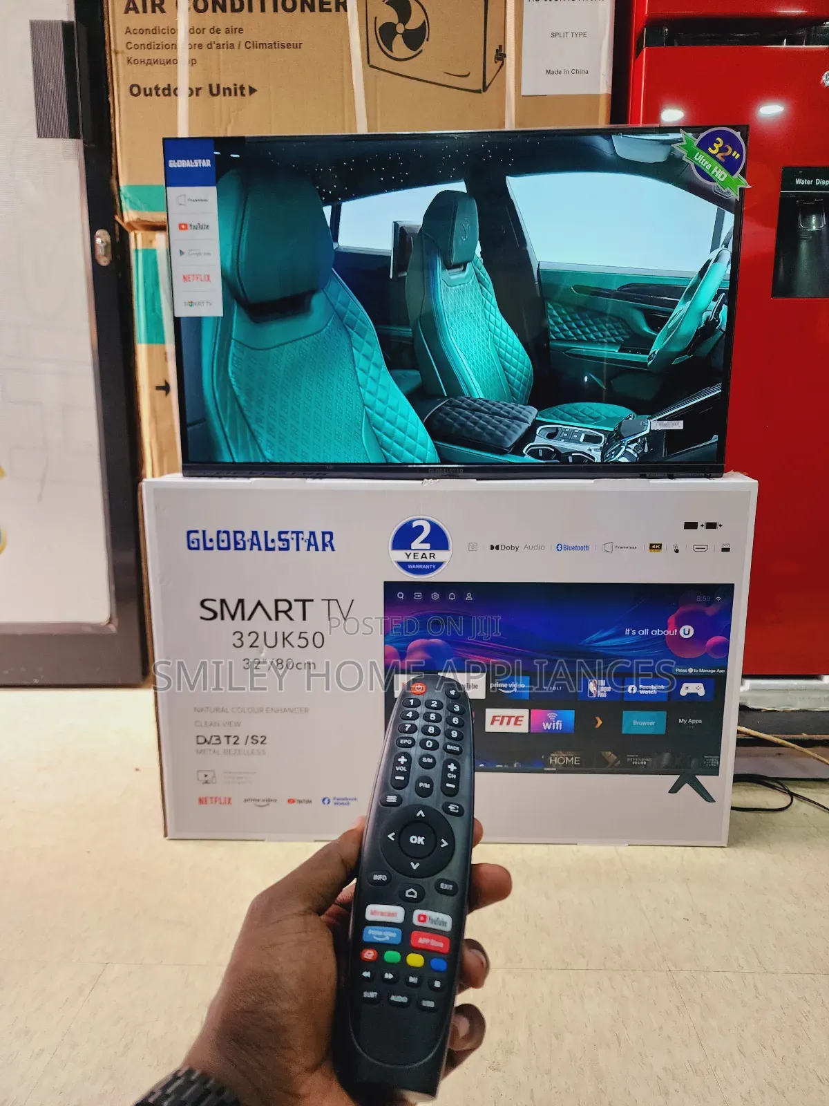 New Stock Globalstar Smart Tv 32inches