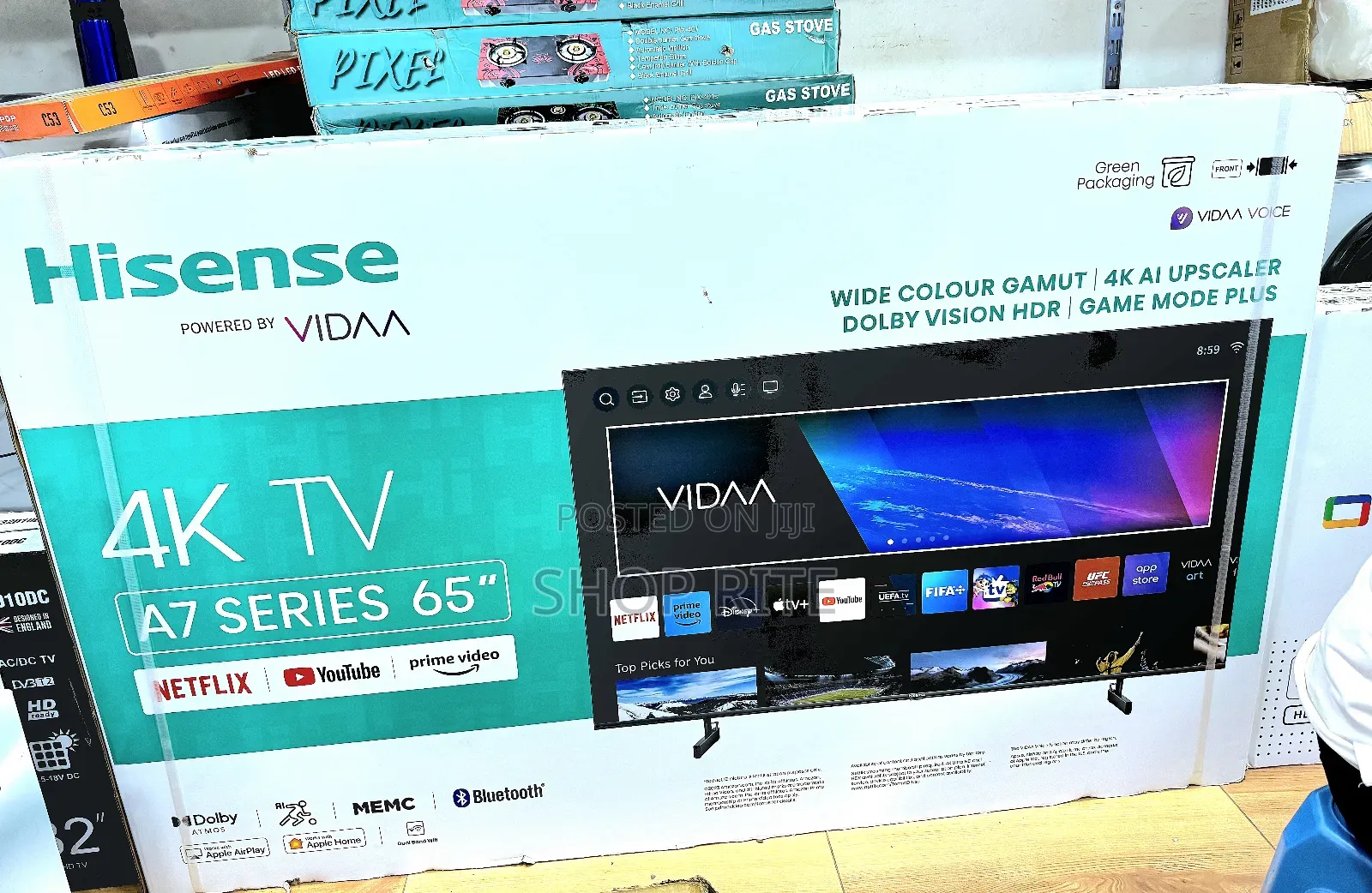 Hisense 65inches Smart Vida TVS A7 Series
