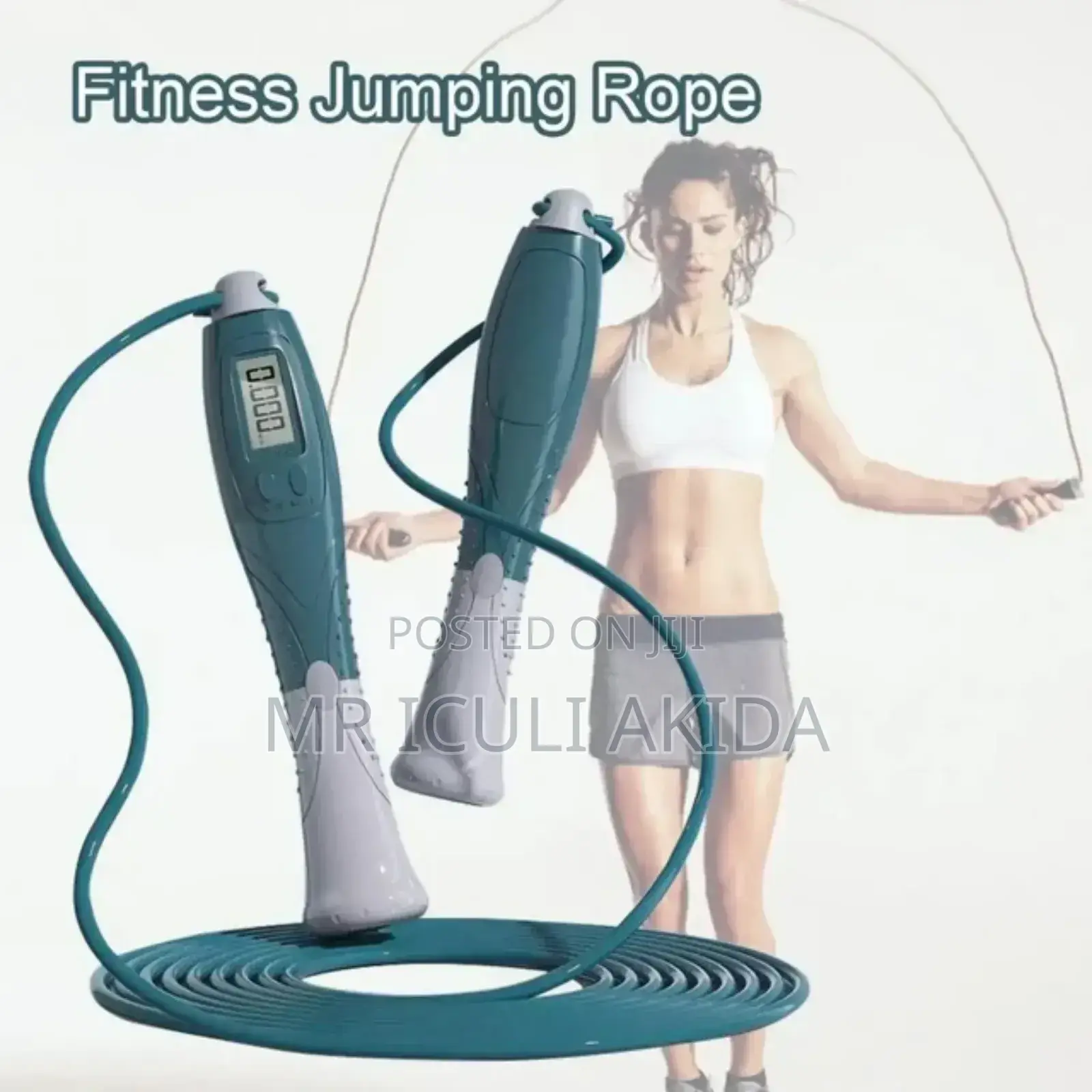 PVC Solid Electronic Skipping/Jumping Fitness Rope
