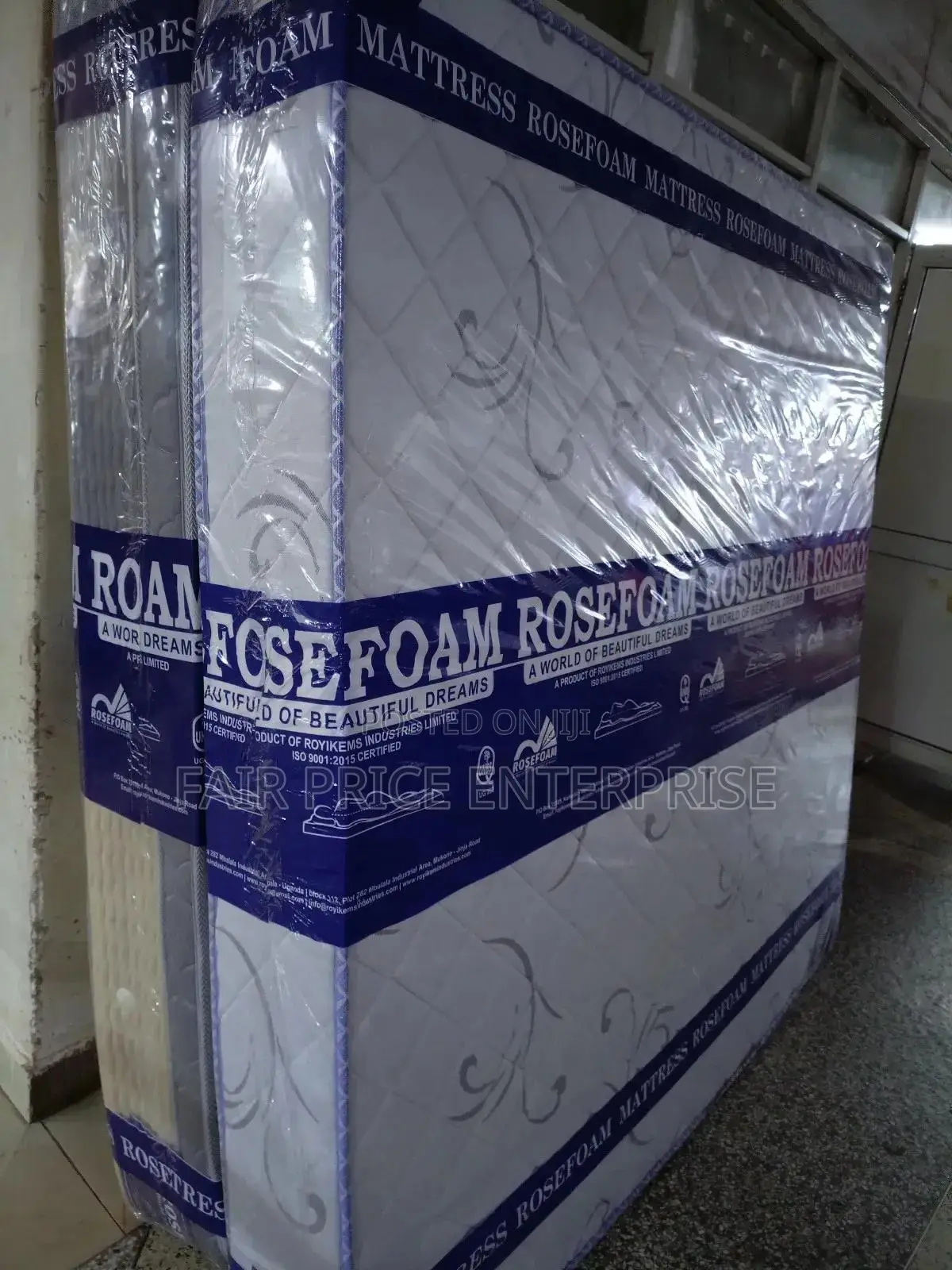 Mattress Premium High Density Smart 5x6x8 Inches Rosefoam