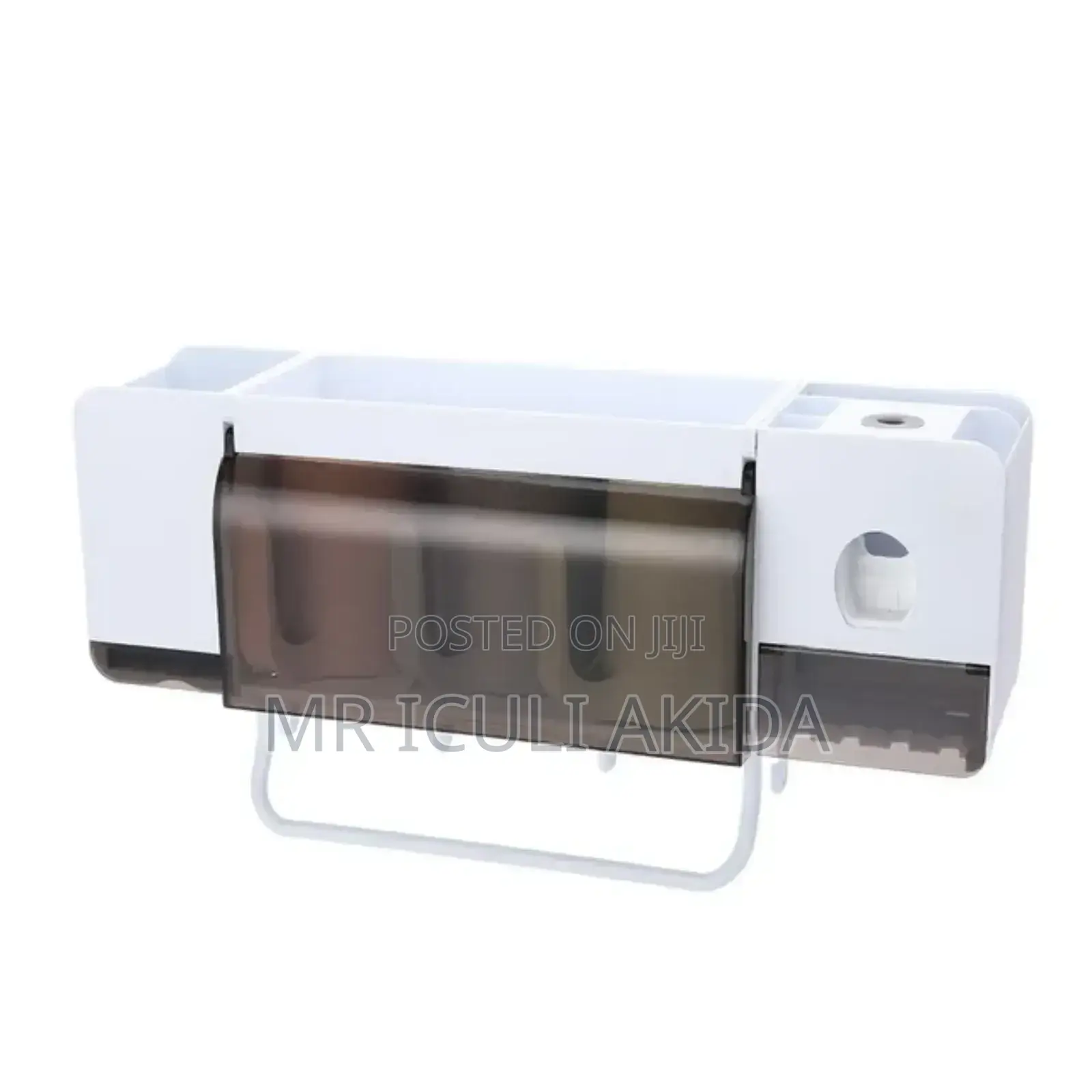 Wall Toothbrush Holder WTH 3cups Toothpaste Dispenser