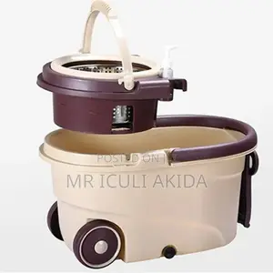 3600 Magic Spin Mop With Wheel Bucket Wet and Dry