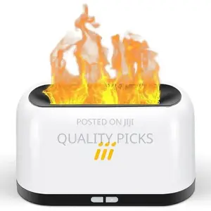 Oil Diffuser With Flame Light Air Aroma Humidifier