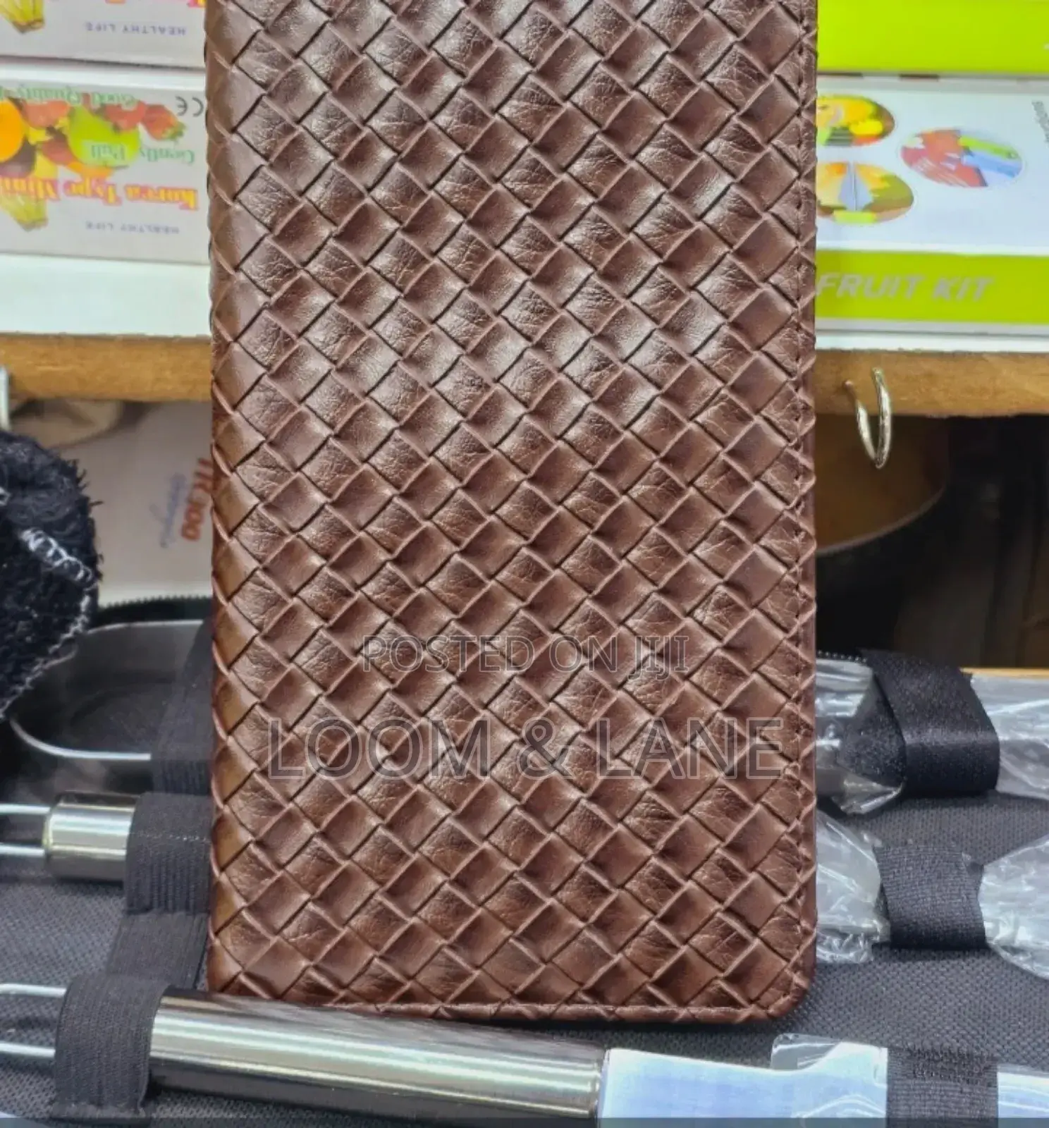 Leather Menu Holder