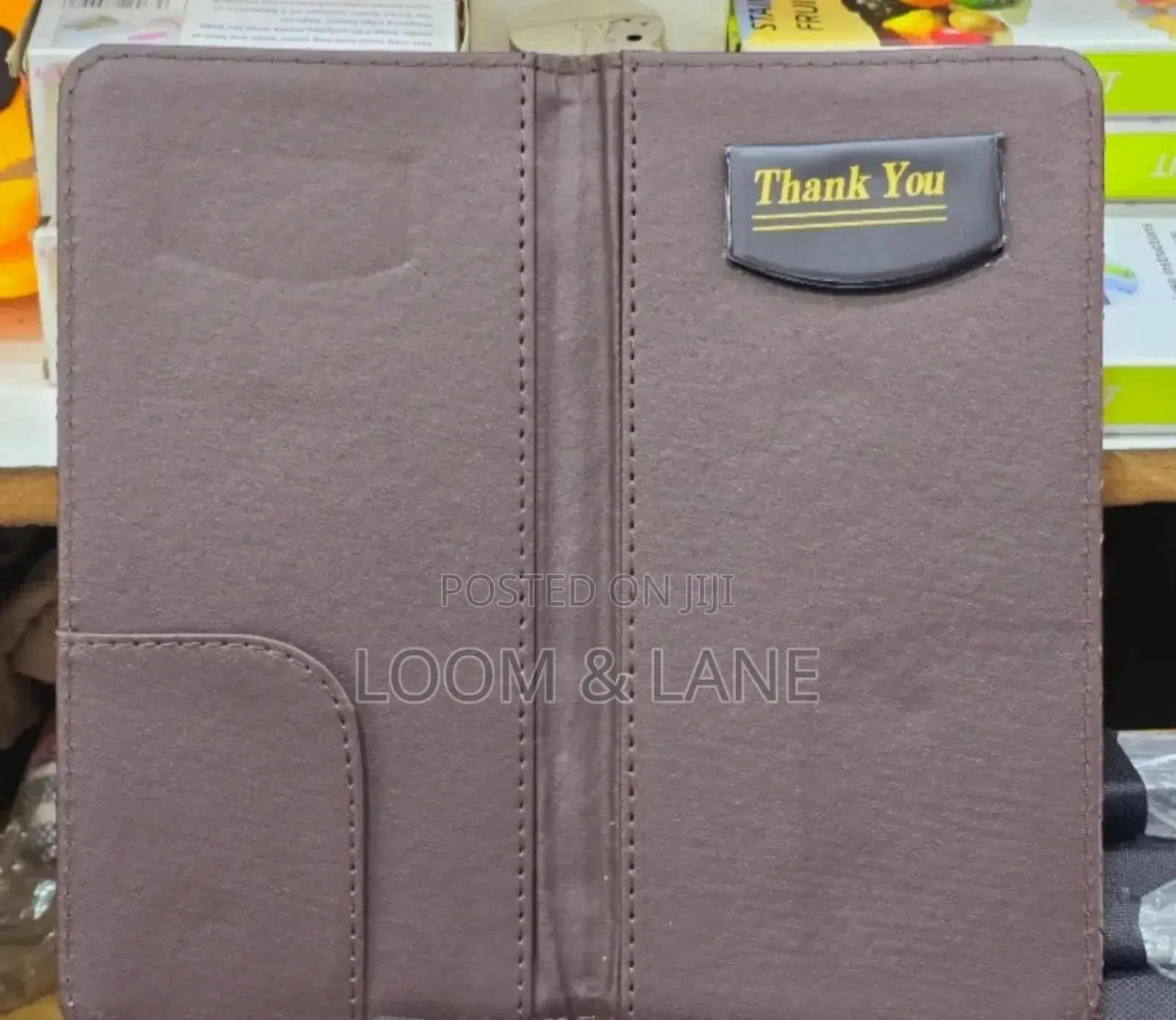 Leather Menu Holder