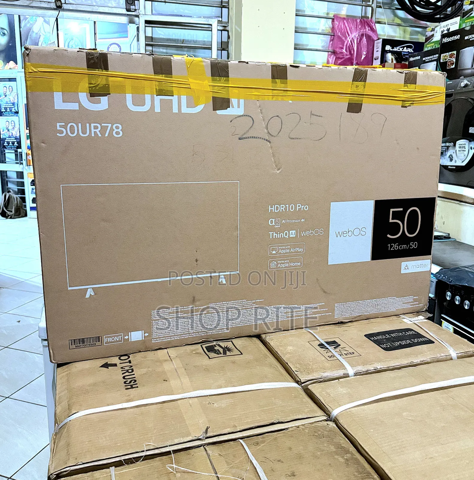 LG Uhd Ur50 78 50inch Smart TVS Brand New