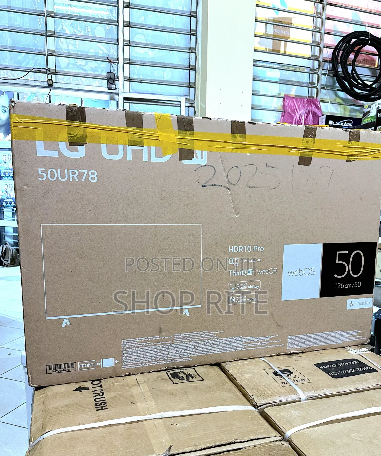LG Uhd Ur50 78 50inch Smart TVS Brand New