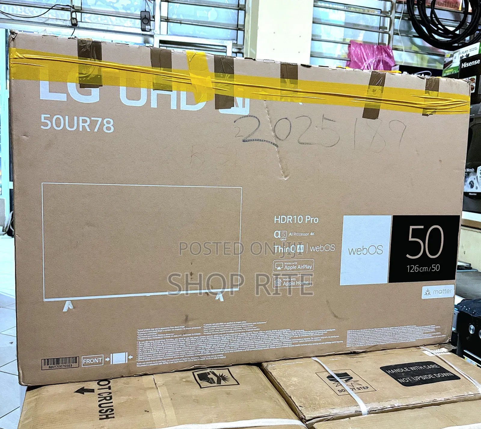 LG Crystal Clear 50 Inches Uhd Smart Tvs.