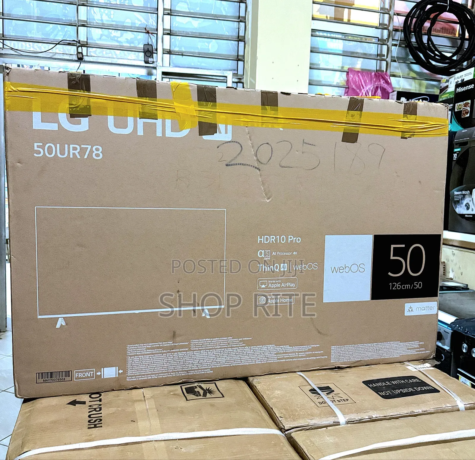 LG Crystal Clear 50 Inches Uhd Smart Tvs.