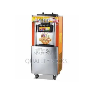 Commercial 3 Flavors Soft Serve Ice Cream Machine