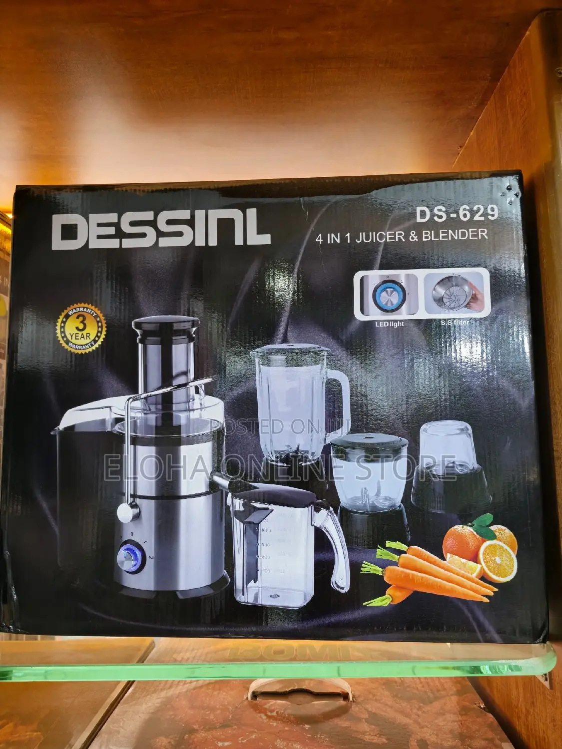 Dessinl 4 in 1 Juicer and Blender