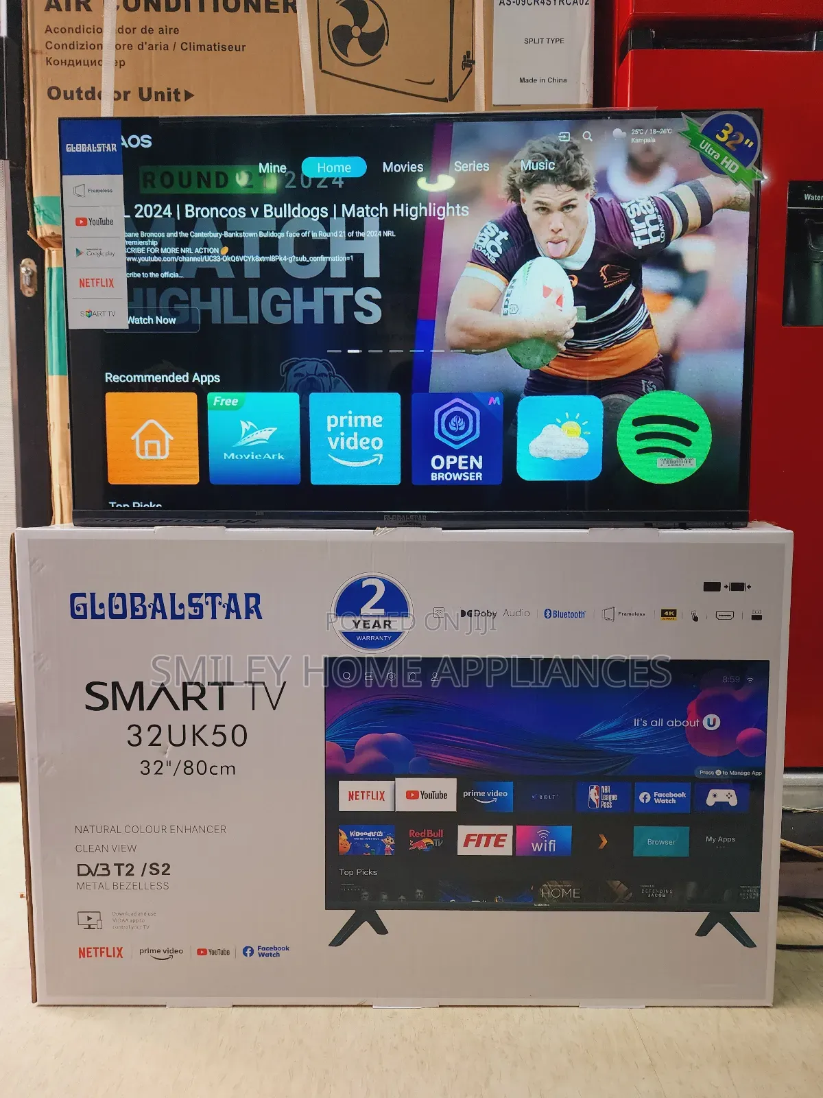 New Arrival 32inches Smart Tv Globalstar