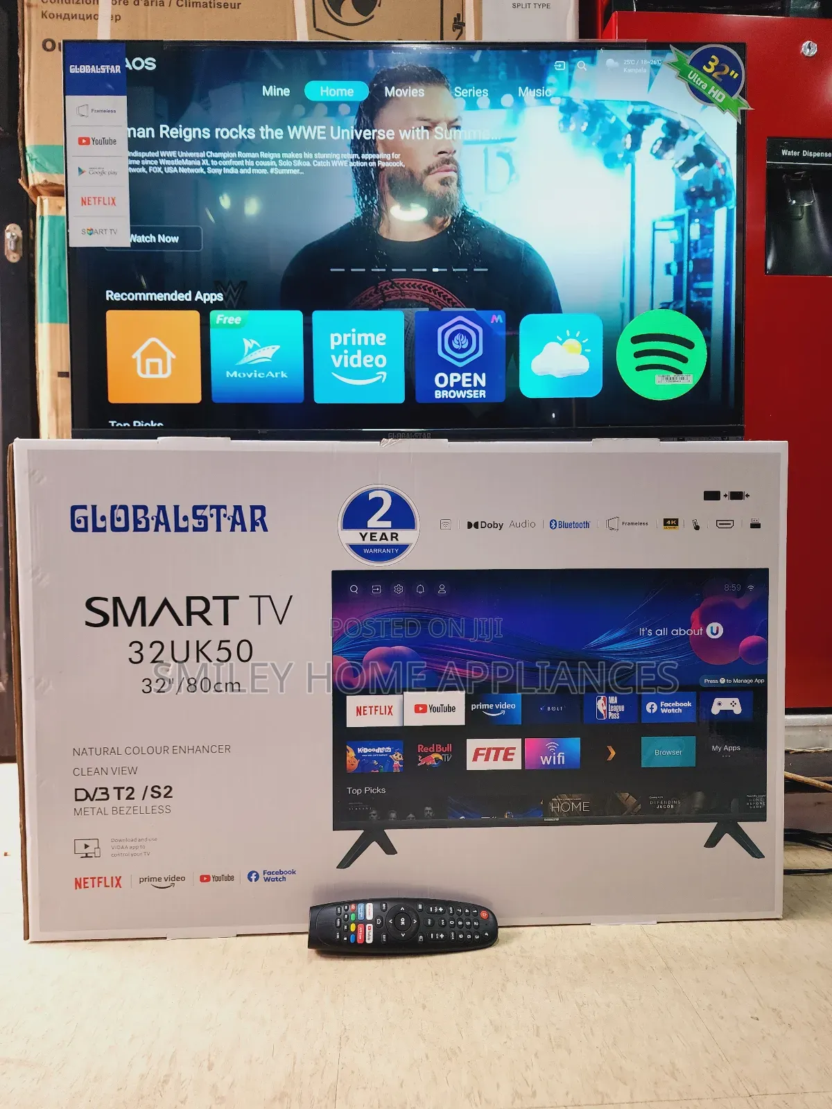 New Restocked Globalstar 32inches Smart Tv