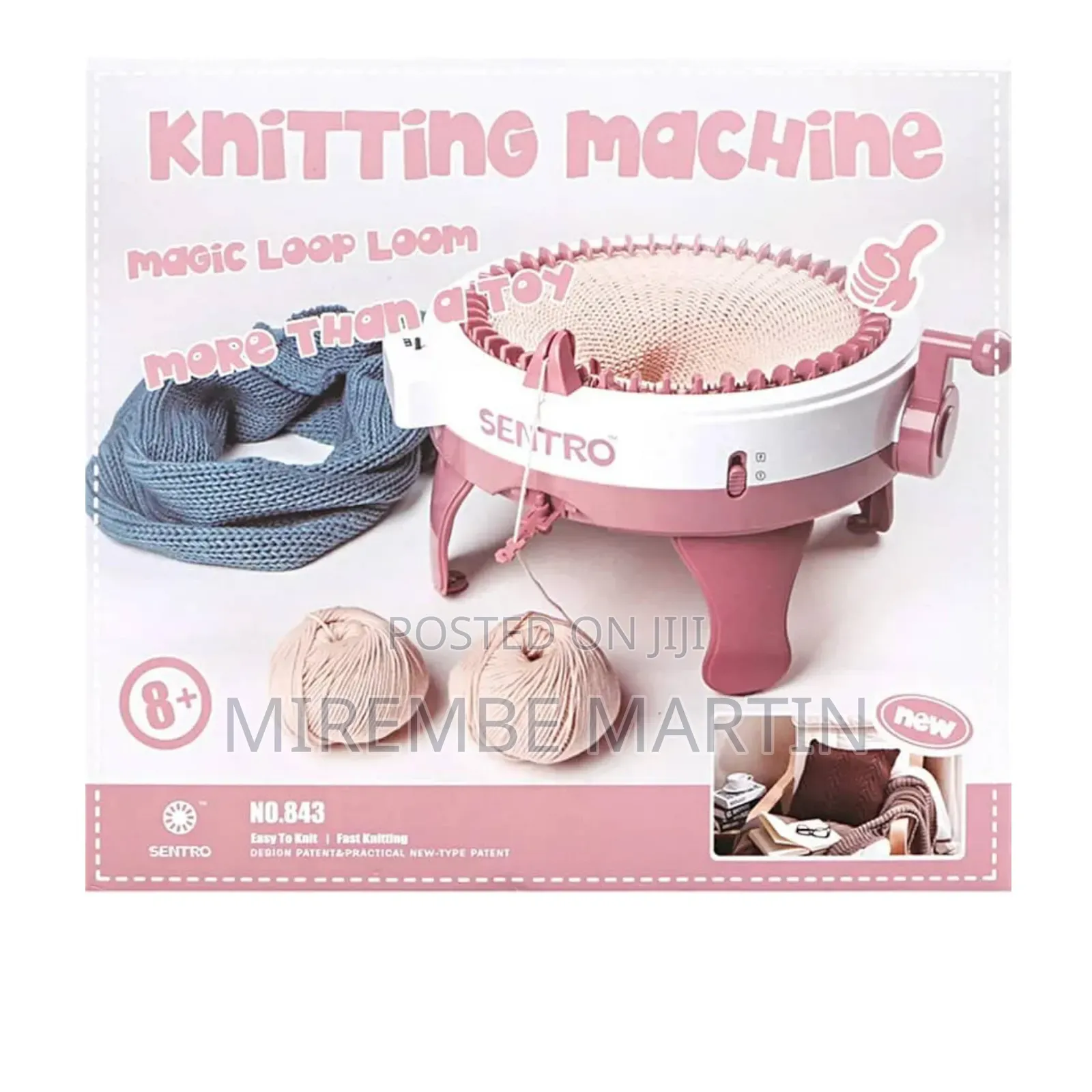Sentro 48 Needles Knitting Machine.