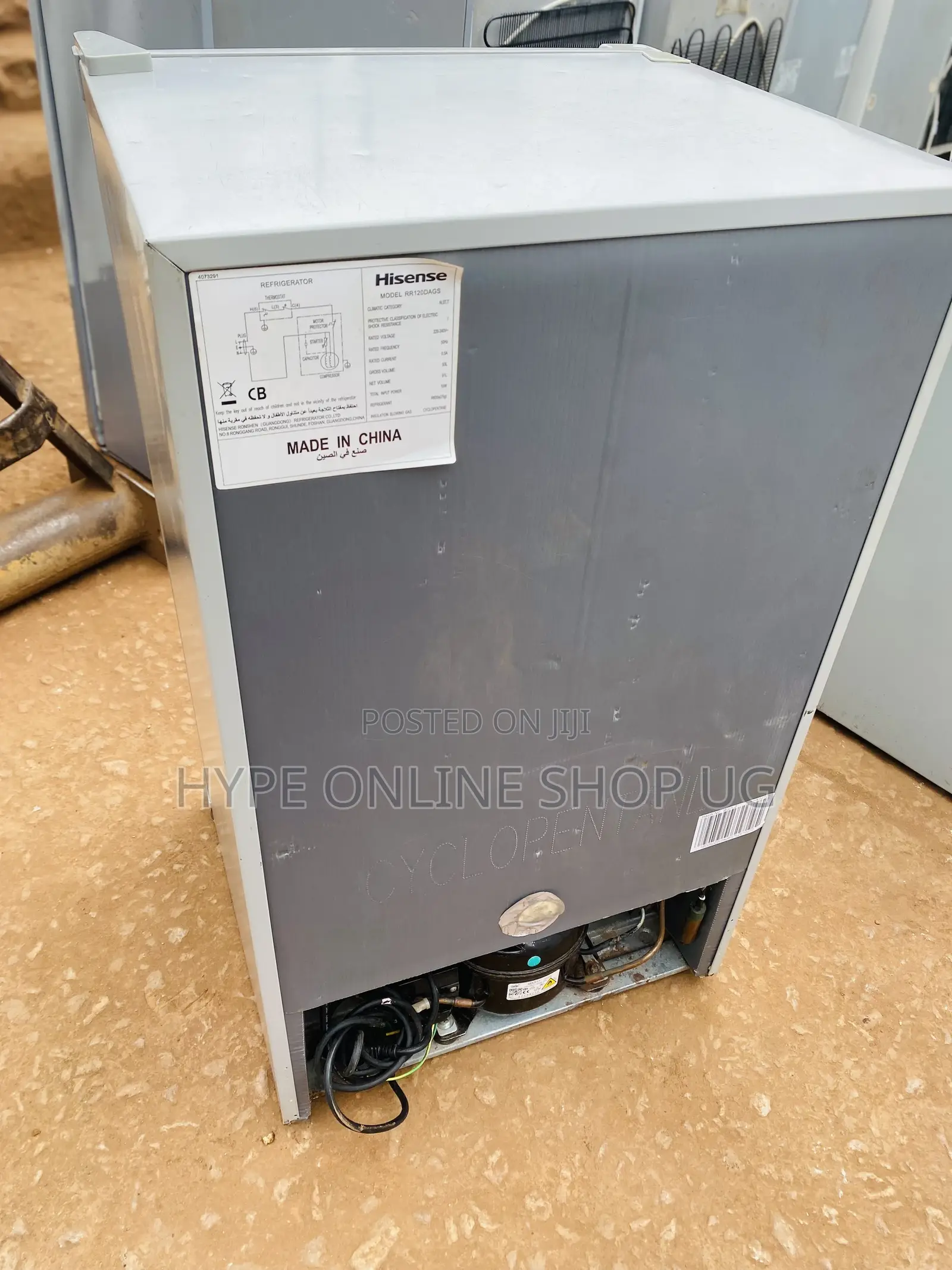 Hisense Watchtime Home Fridge 120L