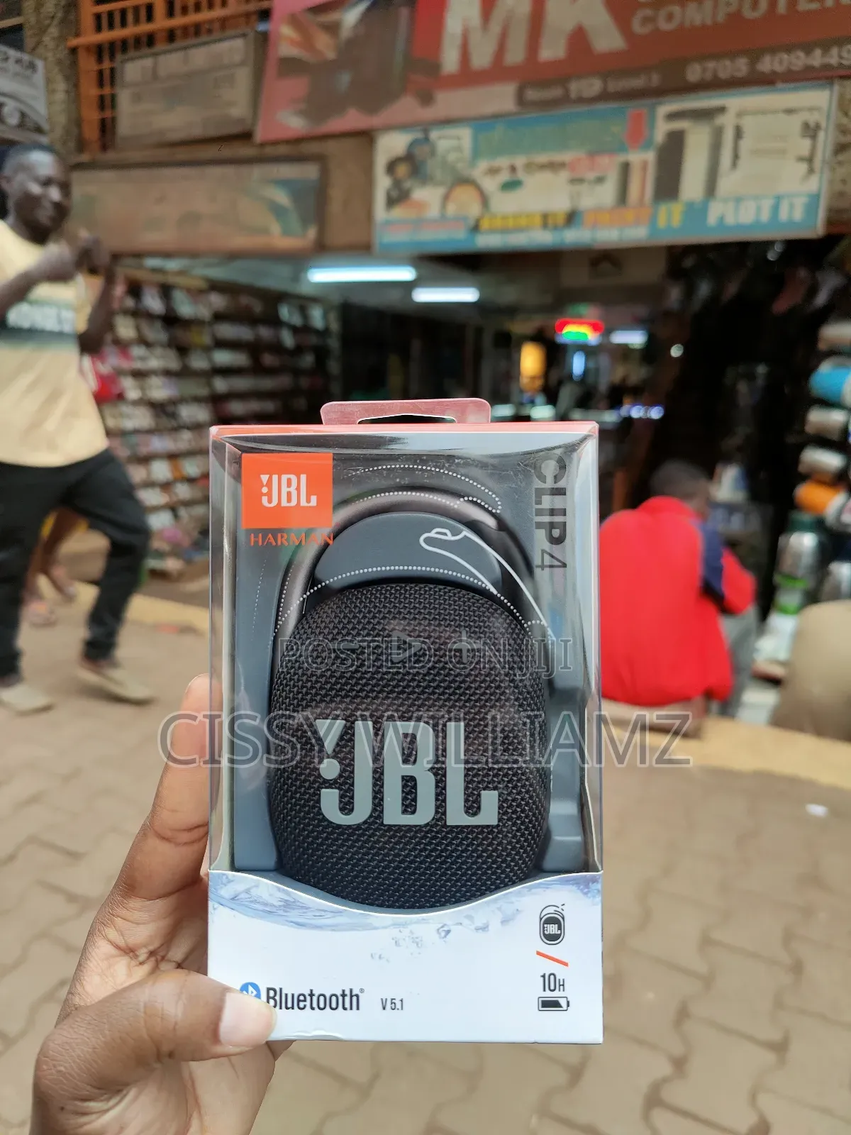 JBL Clip 4 - Portable Mini Bluetooth Speaker, Big Audio