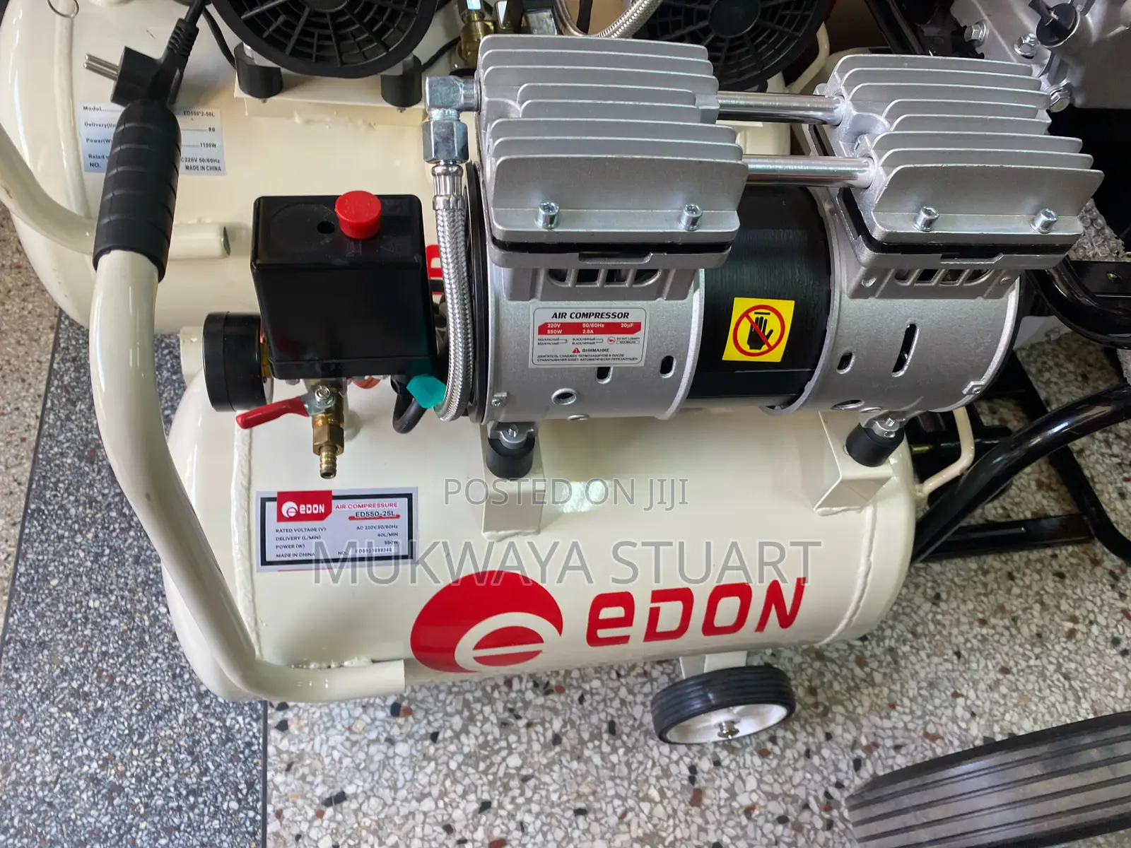 Air Compressor 50litres Double Piston