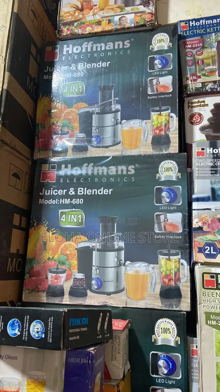 Hoffman's 4 in 1 Juicer and Blender HM-680
